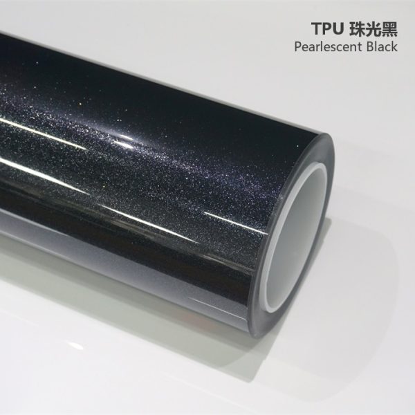 Super Matte Black TPU Car Vinyl Film | Scratch-Resistant Full Vehicle Wrap