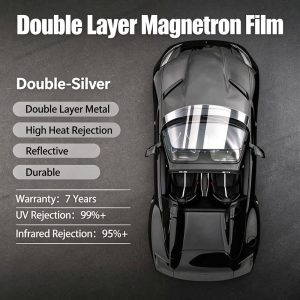 High‑Performance Double Layer Magnetron Sputtered Automotive Solar Window Tint Film