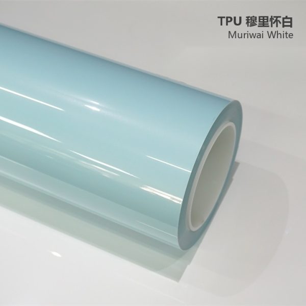 Gloss Crystal White TPU Car Vinyl Film | Self-Healing Color Change Car Wrap