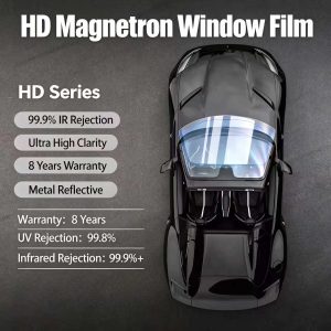 Ultra-High Definition Magnetron Thermal Reflection Car Window Tint Film | 2mil / 4mil, 8 Years Warranty, Multi-VLT Shades Wholesale