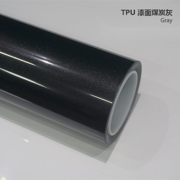 Matte AMG Mountain Gray TPU Car Vinyl Film | Satin Dark Gray Luxury Car Wrap