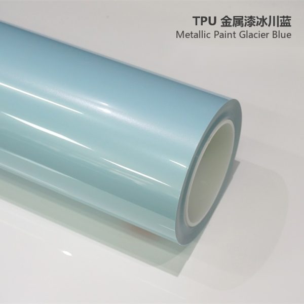 2661aa80bead41b3b55582ccf486a13c.jpg Gloss Miami Blue TPU Car Vinyl Film | Bright Sport Blue Self-Healing Car Wrap