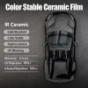 Color Stable Nano Ceramic IR Heat Rejection Film, Fade Resistant High Insulation UV Block Car Window Solar Tint Factory Wholesale Ready Stock