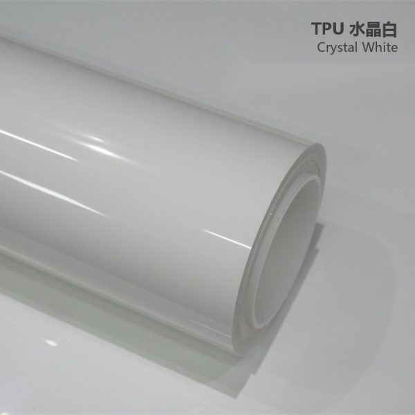 Gloss Crystal White TPU Car Vinyl Film | Self-Healing Color Change Car Wrap