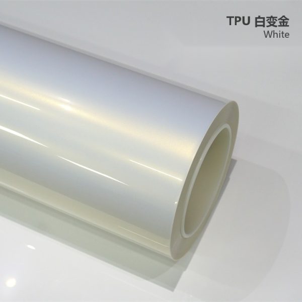 Metallic Champagne Gold TPU Car Vinyl Film | Luxury Satin Gold Auto Wrap