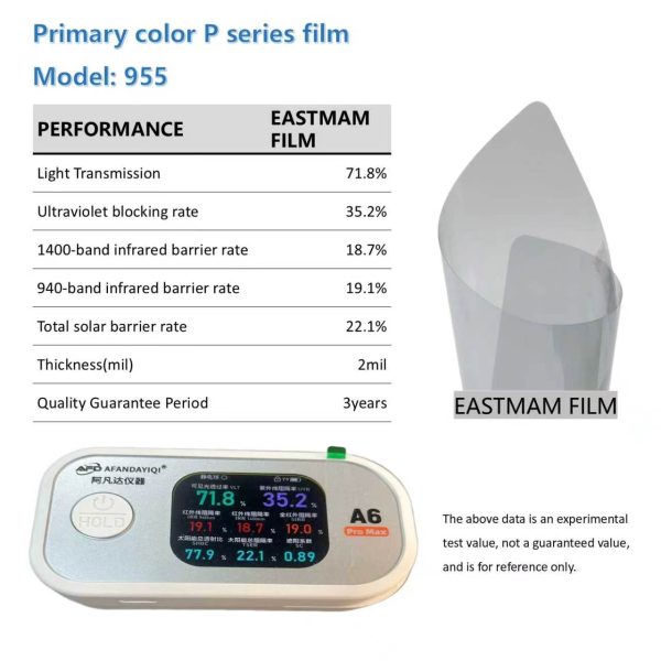 Original Color P‑Series Automotive Window Tint Film | Factory Wholesale Car Solar Window Film