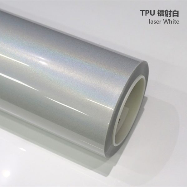 Gloss Crystal White TPU Car Vinyl Film | Self-Healing Color Change Car Wrap