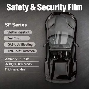 HD Hot-Melt Inorganic Ceramic Car Window Tint Film | 1.8mil / 2mil / 4mil, 6 Years Warranty, Multi-VLT Shades Wholesale
