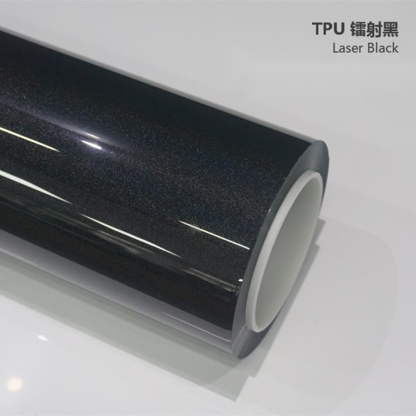 Super Matte Black TPU Car Vinyl Film | Scratch-Resistant Full Vehicle Wrap