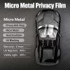 Ultra High VLT Magnetron Sputtered Micro Metal Film, Heat Insulation Privacy Anti Peep Car Solar Window Tint Factory Wholesale Ready Stock