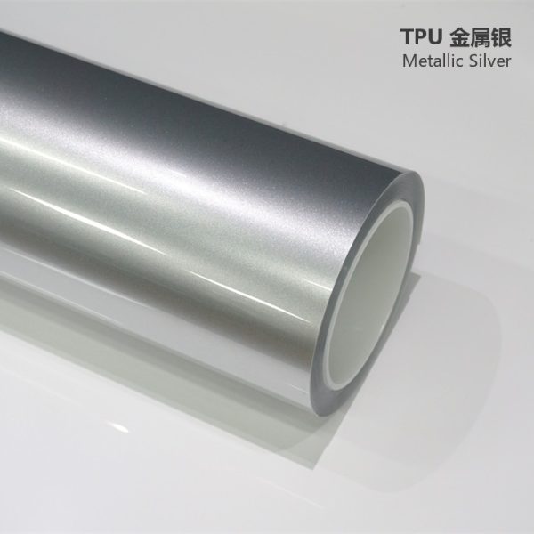 Metallic Champagne Gold TPU Car Vinyl Film | Luxury Satin Gold Auto Wrap