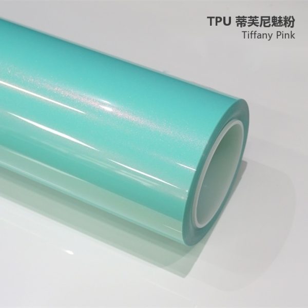 a368bc63ea1841a3ab32288fc0acff61.jpg Ice Berry Pink TPU Car Vinyl Film | Soft Satin Pink Self-Healing Car Wrap