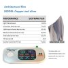 Reflective & Decorative Architectural Window Film 2Mil | Solar Heat Control Building Glass Tint Multi‑Colors Wholesale