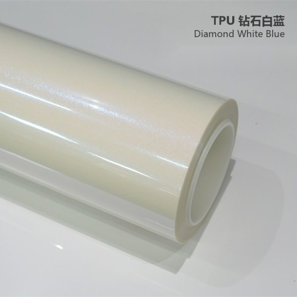 aec1cd3005834f0b8d03e00553806e52.jpg Gloss Miami Blue TPU Car Vinyl Film | Bright Sport Blue Self-Healing Car Wrap