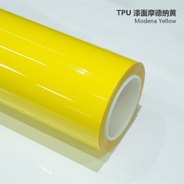 b00ae4cafc534422b9a66683aa84032e.jpg Gloss Signal Yellow TPU Car Vinyl Film | Vibrant High-Visibility Yellow Wrap