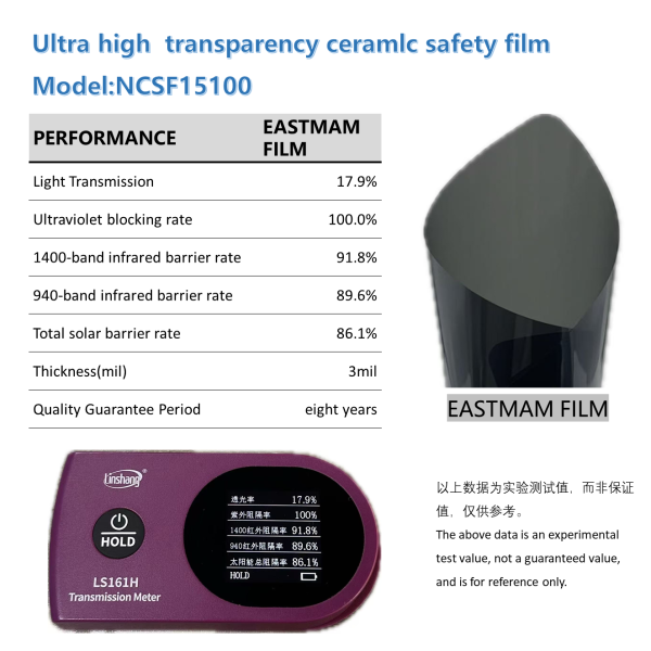 b517bd9887d8438dbbd6035c7c7e781d.png Ultra Clear Ceramic Safety Car Window Film, Heat Insulation UV Protection Privacy Solar Tint Full Car Kit