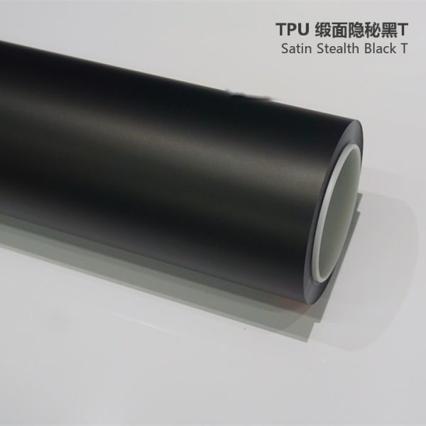 Super Matte Black TPU Car Vinyl Film | Scratch-Resistant Full Vehicle Wrap
