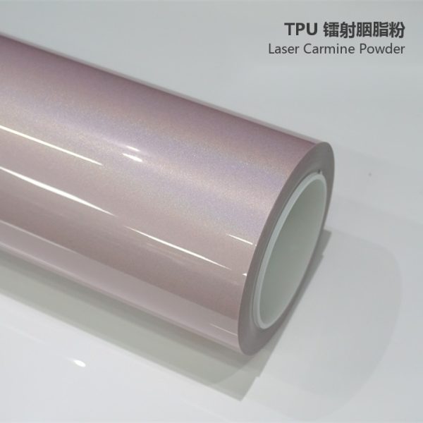 cb41fc41e943478ab9374a5bbdc85bc5.jpg Ice Berry Pink TPU Car Vinyl Film | Soft Satin Pink Self-Healing Car Wrap
