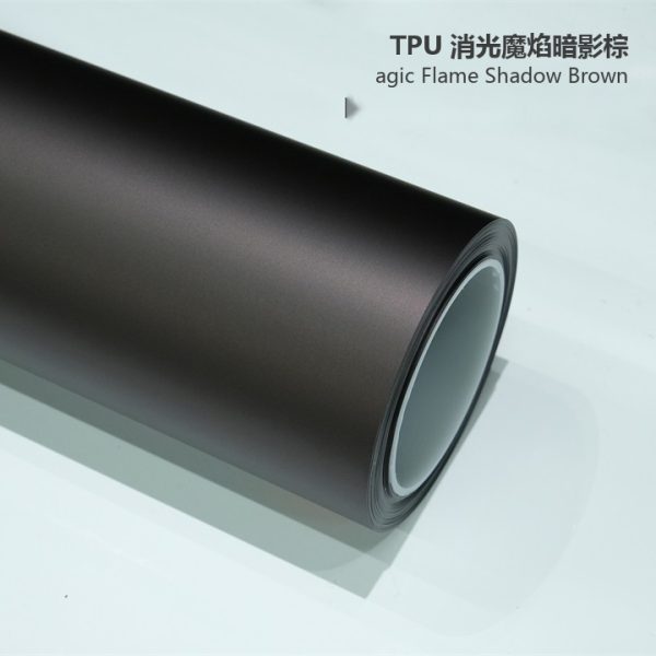 Matte Cuban Sand TPU Car Vinyl Film | Earthy Khaki Off-Road Style Car Wrap