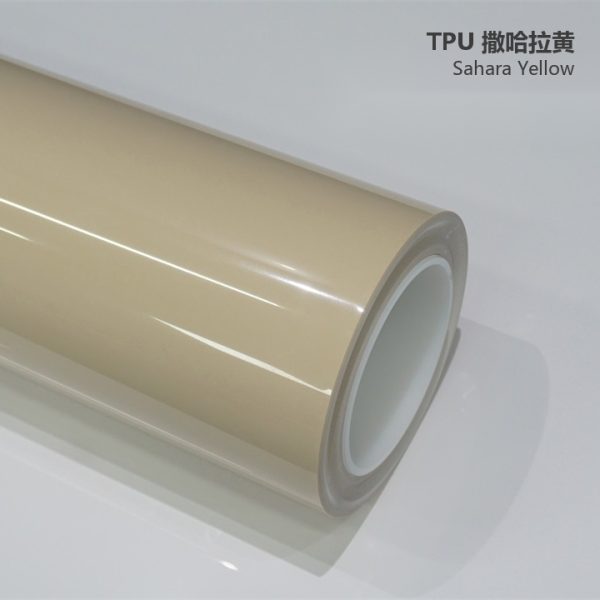 feb050231dbd4e0fa6472ffceb7c5400.jpg Gloss Signal Yellow TPU Car Vinyl Film | Vibrant High-Visibility Yellow Wrap